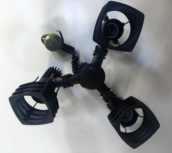 Image 1 of Vintage hanglamp - 3 Spots - Rolly Systeem - 1980