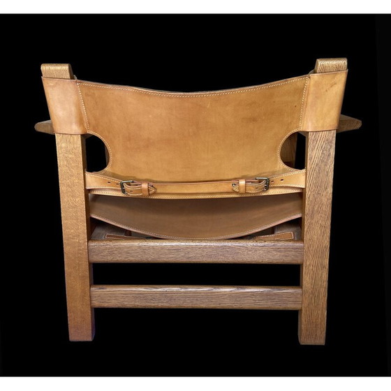 Image 1 of Spaanse vintage fauteuil van Borge Mogensen voor Fredericia