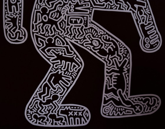 Image 1 of Keith Haring: “Dog, 1985”. 