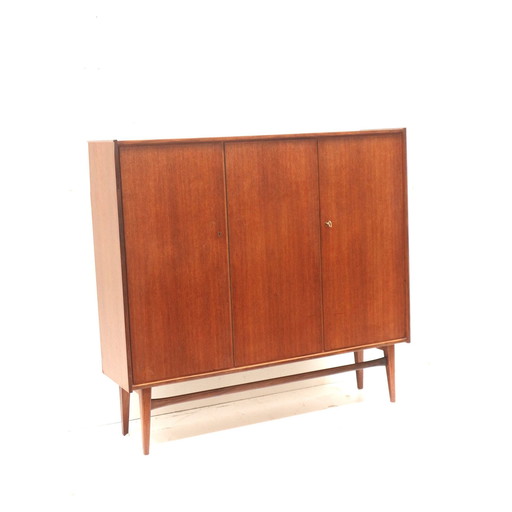 Vintage Deens Design Dressoir Van Teakhout Uit De Jaren ’60