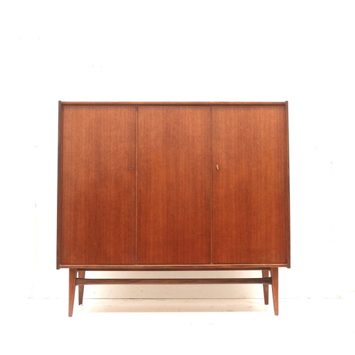 Vintage Deens Design Dressoir Van Teakhout Uit De Jaren ’60