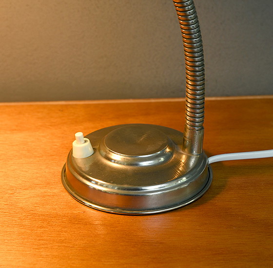 Image 1 of Vintage metalen bureaulampje