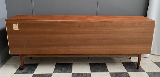 Image 1 of Teak dressoir door Heinrich Riestenpatt 1960s 225cm breed