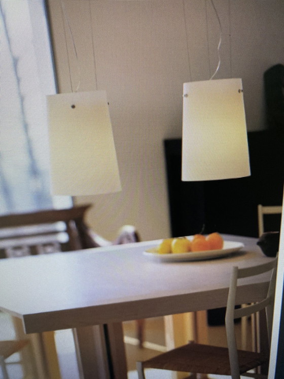 Image 1 of 2X Prandina Hanglamp Sera S3 Opaal Wit