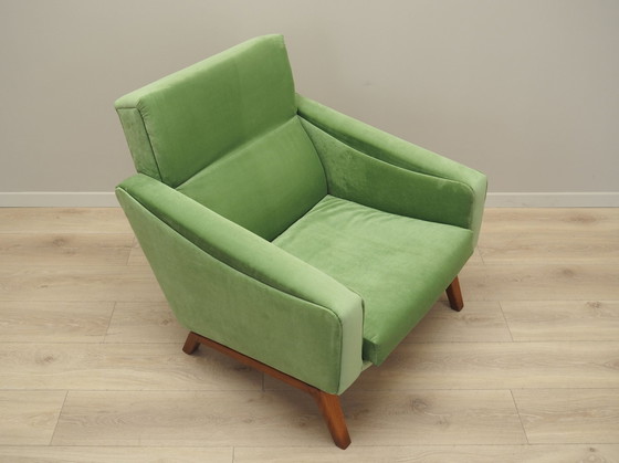 Image 1 of Groene fauteuil, Deens ontwerp, 1970S, Productie: Denemarken