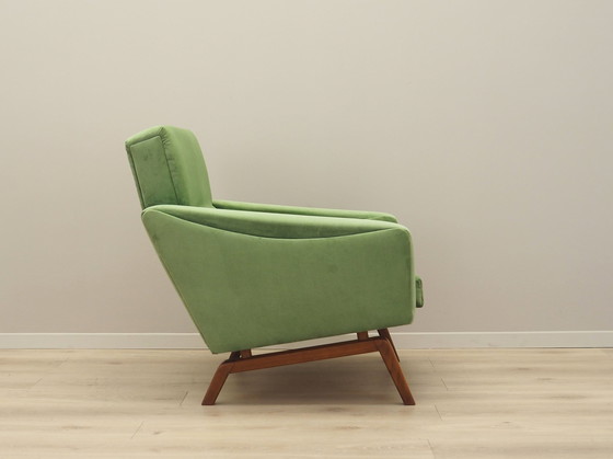 Image 1 of Groene fauteuil, Deens ontwerp, 1970S, Productie: Denemarken