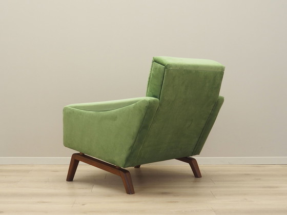 Image 1 of Groene fauteuil, Deens ontwerp, 1970S, Productie: Denemarken