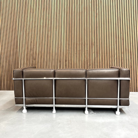 Image 1 of Cassina LC2 bank - Le Corbusier Mocca leder