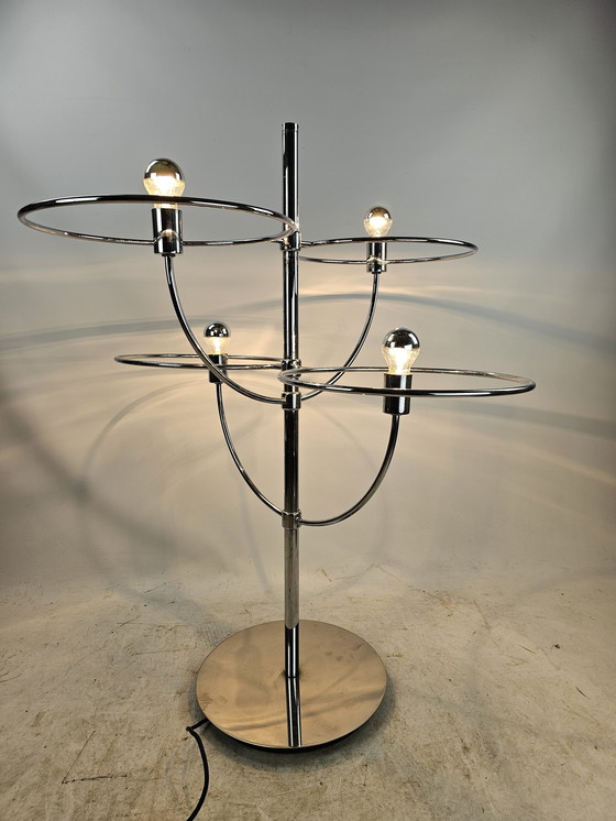 Image 1 of Vloerlamp Model Lyndon Vico Magistretti Voor O Luce Italië 