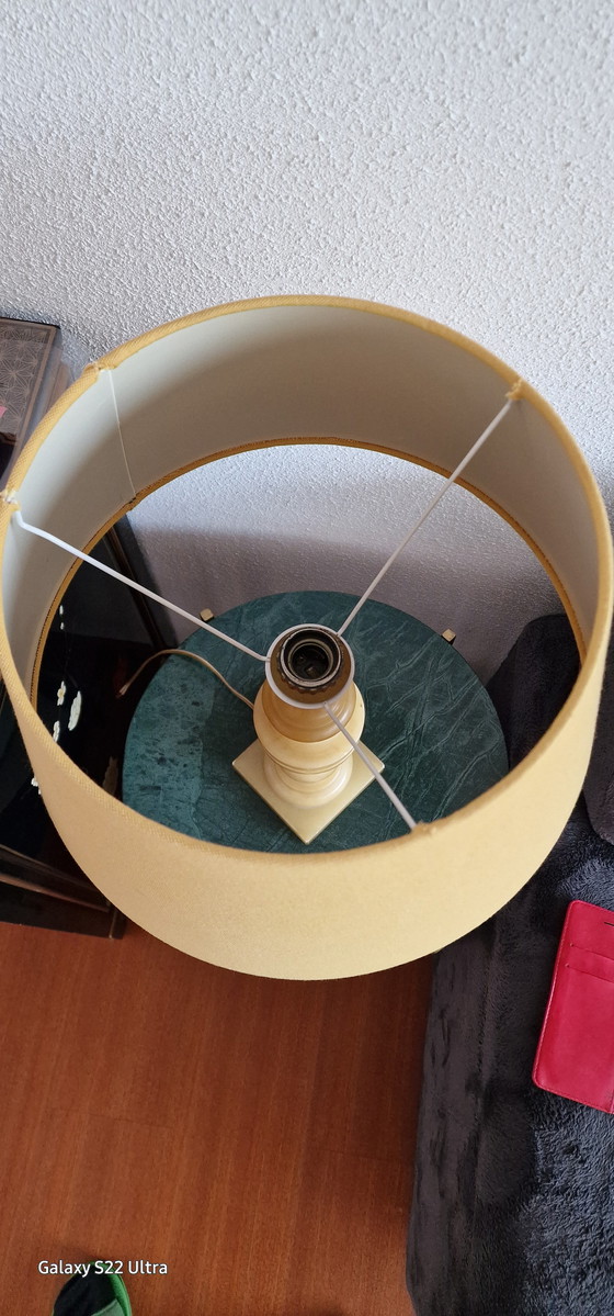 Image 1 of Vintage Onyx tafellamp