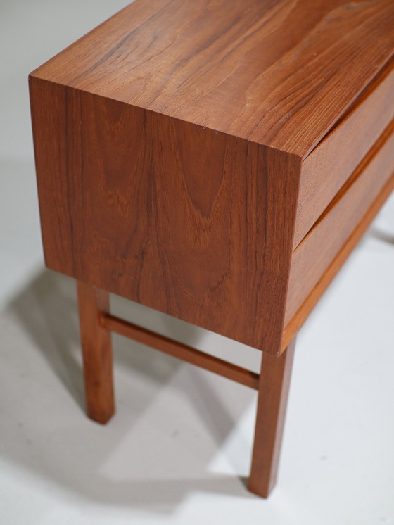 Image 1 of Ladekast Vintage Teak Deens Klein Jaren '60