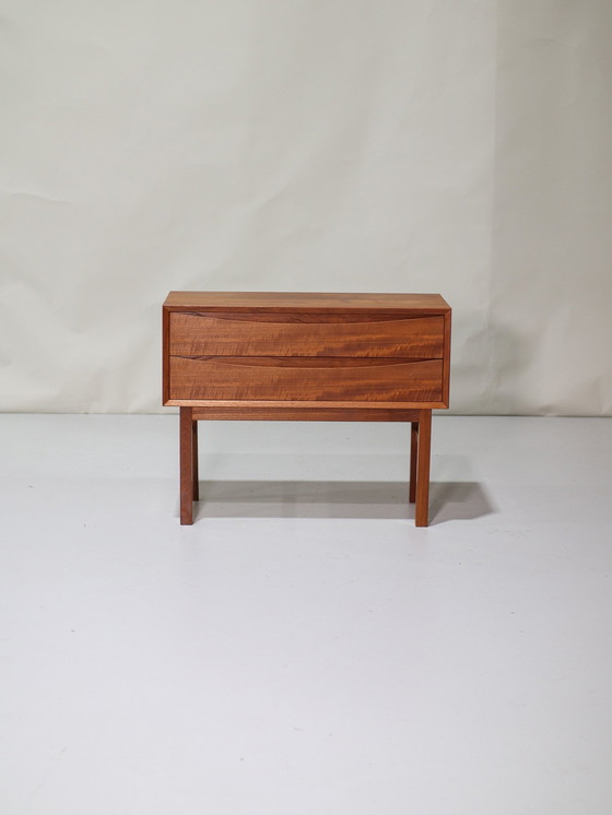 Image 1 of Ladekast Vintage Teak Deens Klein Jaren '60