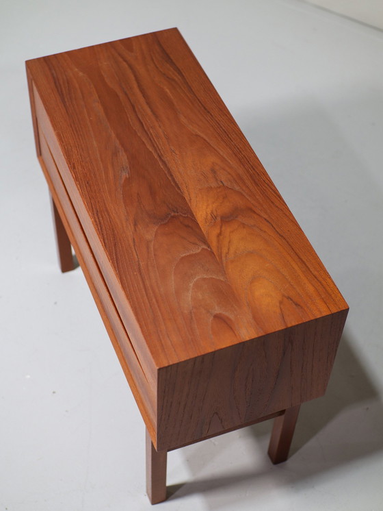 Image 1 of Ladekast Vintage Teak Deens Klein Jaren '60