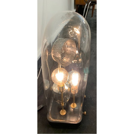 Image 1 of Vintage glazen lamp