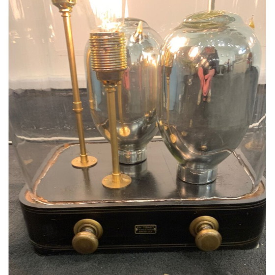 Image 1 of Vintage glazen lamp