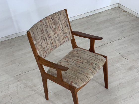 Image 1 of Deense teak stoel fauteuil fauteuil bureaustoel bureaustoel vintage87