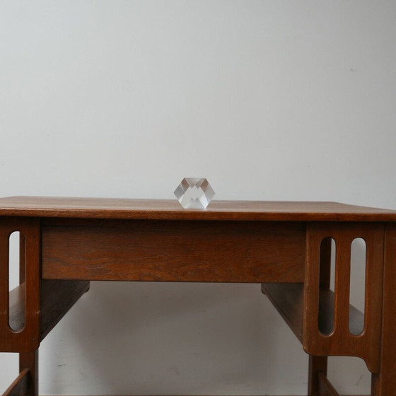 Image 1 of Paar vintage geometrische wetenschappelijke vormen in plexiglas, Nederland 1970