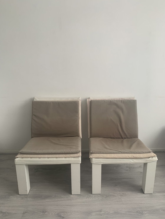 Image 1 of 2x Vintage Selma Fauteuils Ikea Ps Collectie