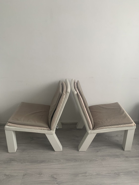 Image 1 of 2x Vintage Selma Fauteuils Ikea Ps Collectie