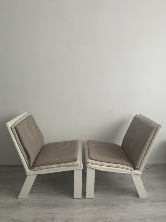 Image 1 of 2x Vintage Selma Fauteuils Ikea Ps Collectie