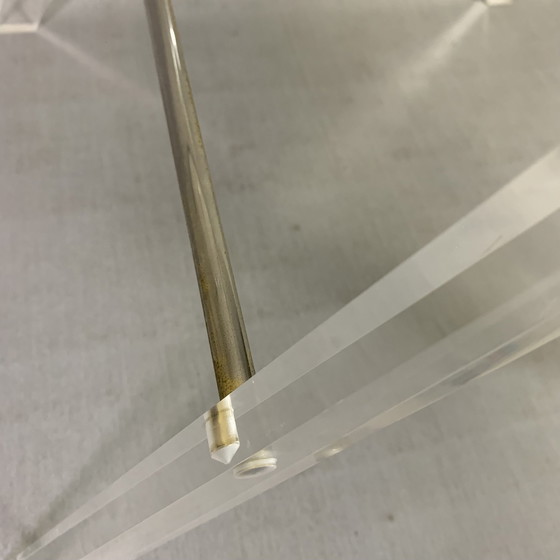 Image 1 of Plexiglas Vouwtafeltje, Jaren 70