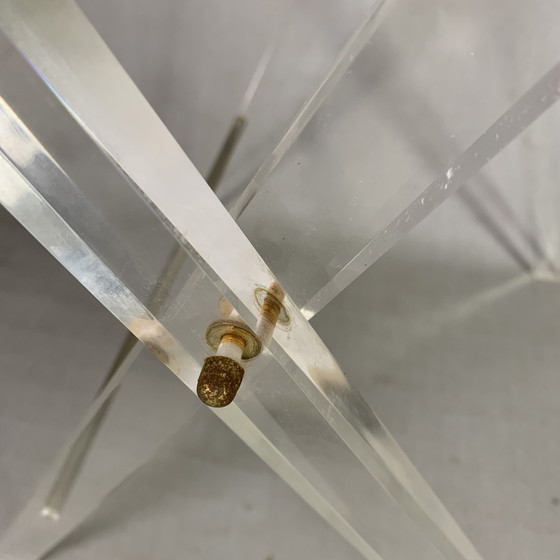 Image 1 of Plexiglas Vouwtafeltje, Jaren 70