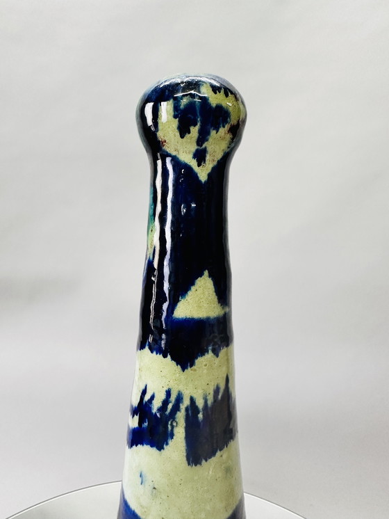 Image 1 of Large ceramic bottle by Lluis Castaldo