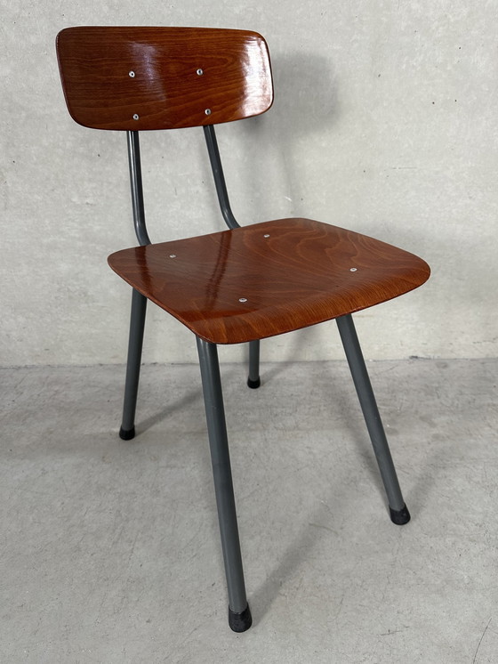 Image 1 of 9X Vintage Pagholz Stoel