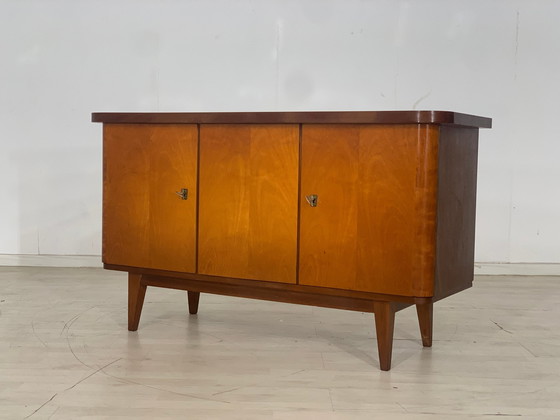 Image 1 of Mid Century buffetkast ladekast vintage