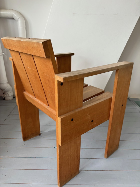 Image 1 of Gerrit Rietveld Voor Cassina kratstoel