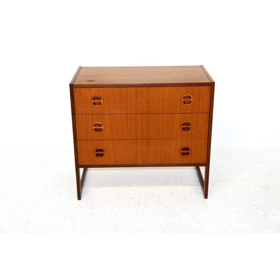 Image 1 of Domino vintage teakhouten ladekast, 1960