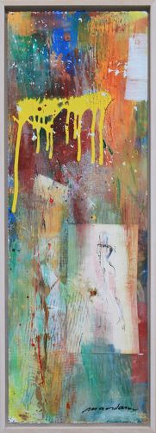 Peter Maasdam - Abstracte poëzie XXVIII – schilderijen tekeningen