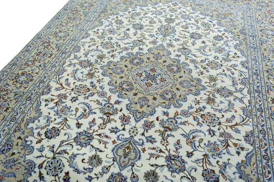 Image 1 of Handgeknoopt Keshan oosters tapijt van kurk - 347 X 252 cm