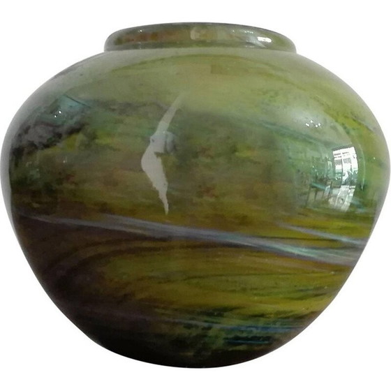 Image 1 of Vintage vaas in Murano glas van Ercole Borovier - jaren 1970