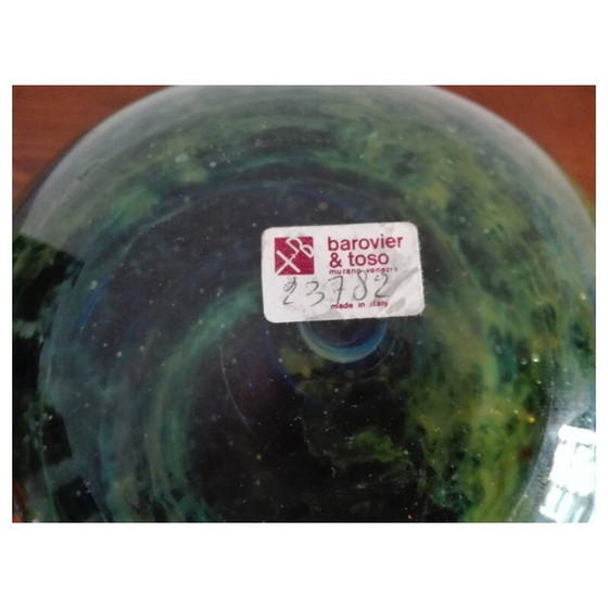 Image 1 of Vintage vaas in Murano glas van Ercole Borovier - jaren 1970