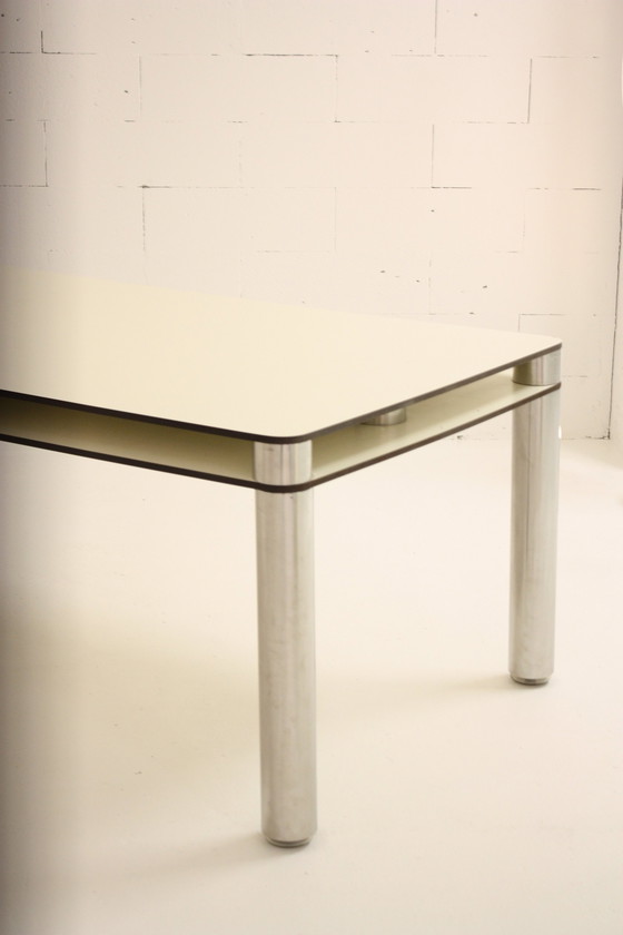 Image 1 of Maestro Eettafel Joe Colombo Zanotta Wit