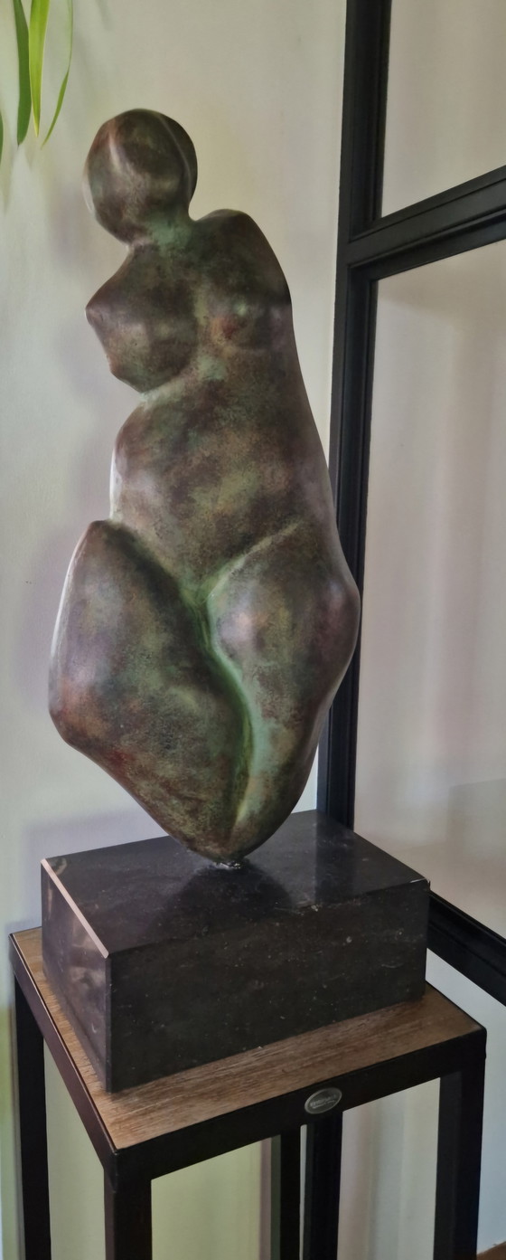 Image 1 of Sculpture Abstracte Kunst, Torso Vrouw