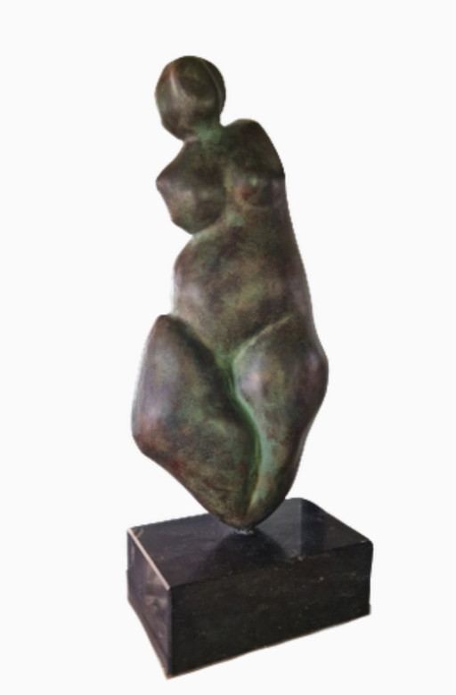 Sculpture Abstracte Kunst, Torso Vrouw