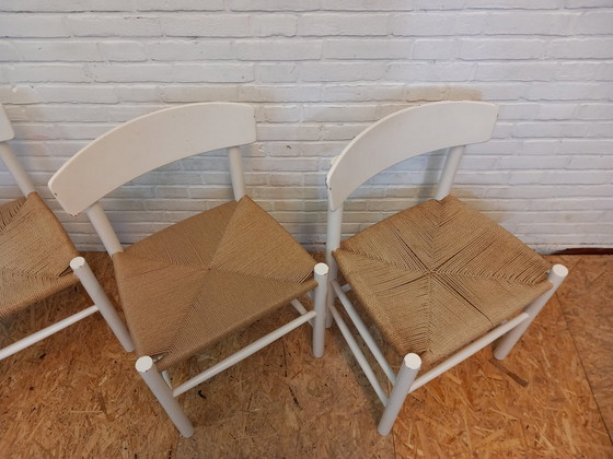 Image 1 of Set van 4 Fredericia J39 stoelen