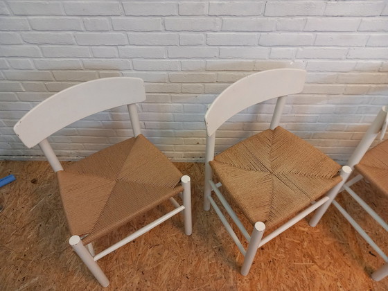 Image 1 of Set van 4 Fredericia J39 stoelen