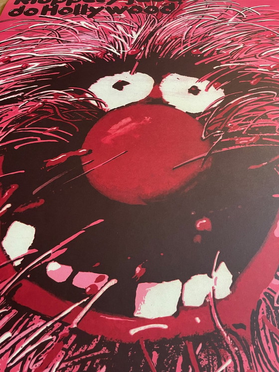 Image 1 of W. Swiezy (1931-2013), The Muppets Go Hollywood, 1982, Poster nr. 63 , officiële gelimiteerde editie C.500, 2021