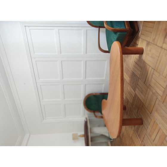 Image 1 of Vintage Boomerang houten salontafel, 1980