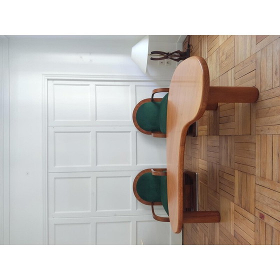 Image 1 of Vintage Boomerang houten salontafel, 1980