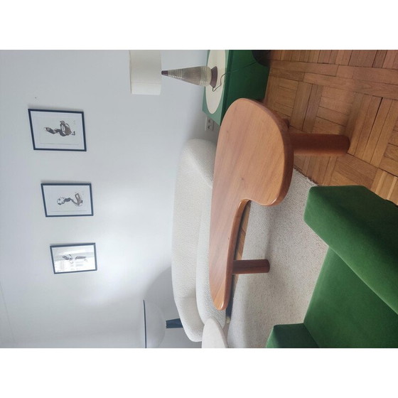 Image 1 of Vintage Boomerang houten salontafel, 1980