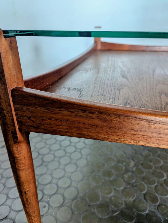 Image 1 of Vintage Teak Danish Coffee Table - Kristian Vedel -Søren Willadsen 