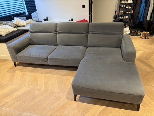 Bo Concept Zürich Sofa met donkergrijze Frisco stof