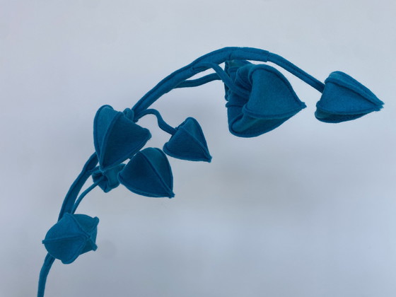 Image 1 of Kunstwerk Felt Plant Van Wandschappen