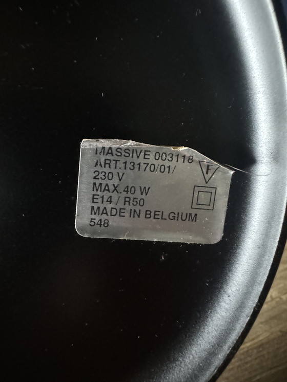 Image 1 of 2X Massive Tafellamp / Bureaulamp