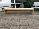 Grenen jaren 70 bank / tafel