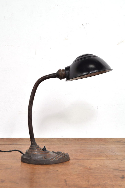 Vintage Bureaulamp Erpe Jaren 20